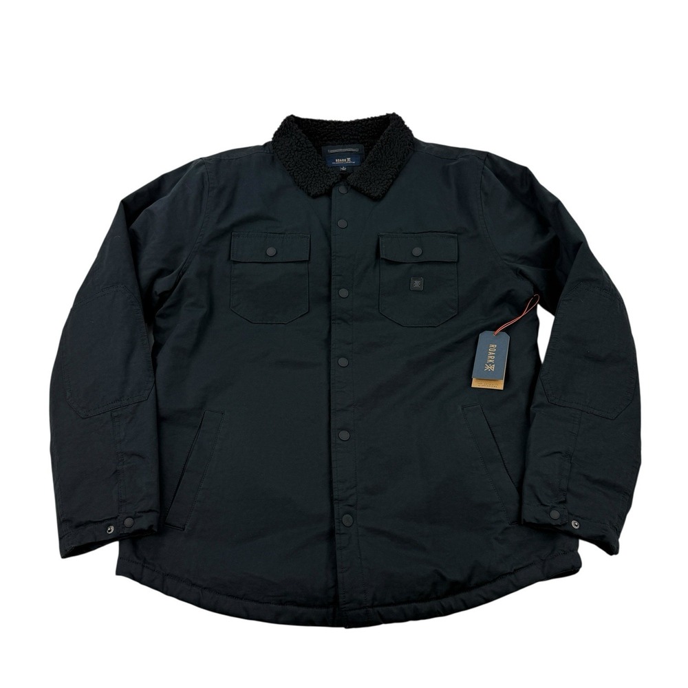 Roark Black Bomber Jacket